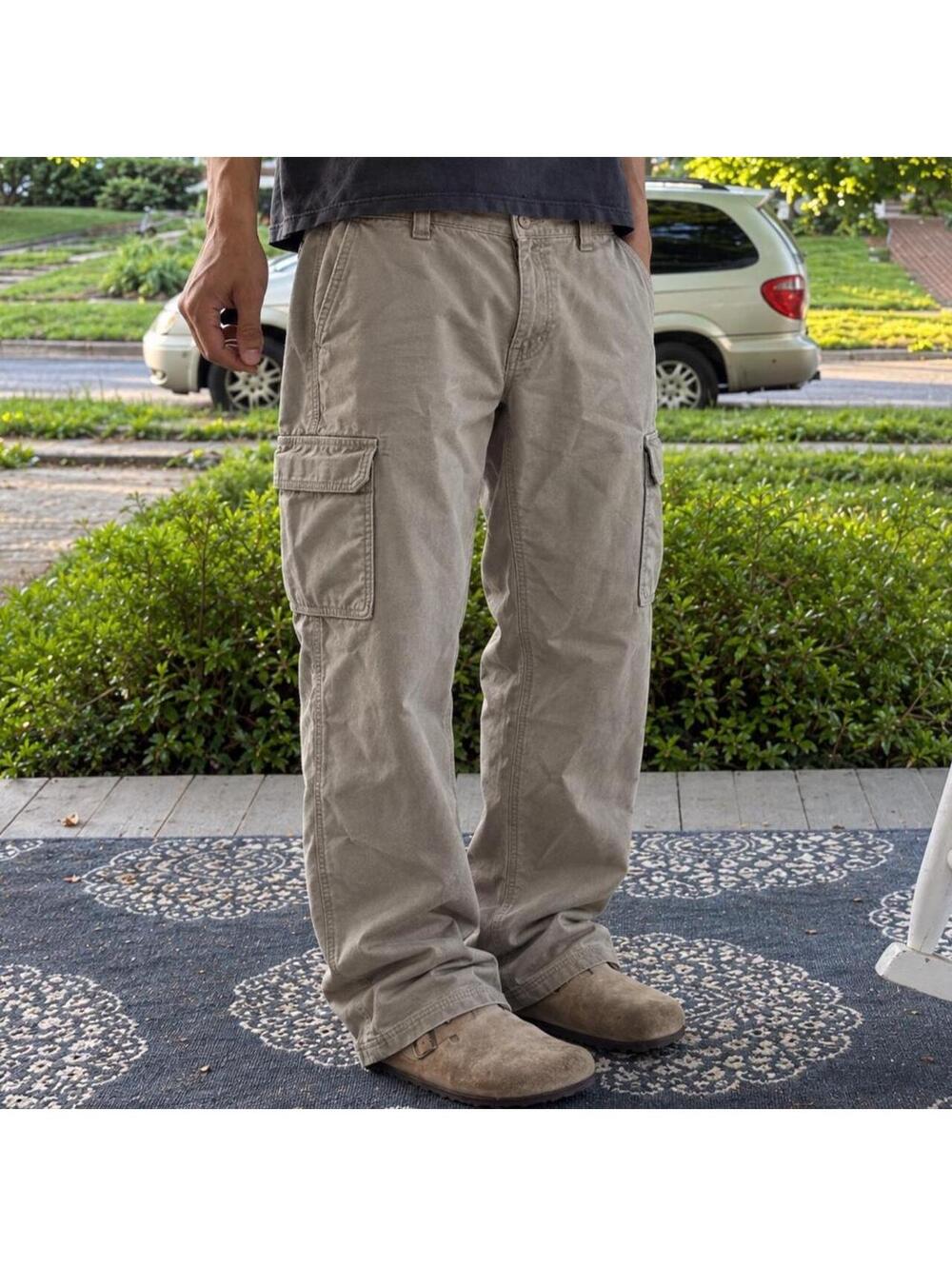 Mens L.L Bean Vintage Cargo Pants Size 32 x 32